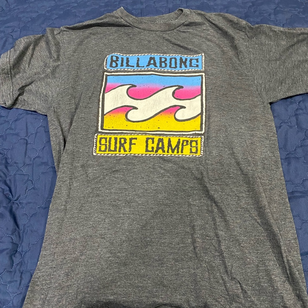 Billabong surf camp shirt grey